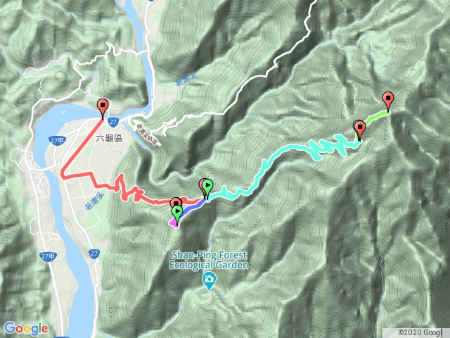 大原山，鳳岡林道 - 榆油山