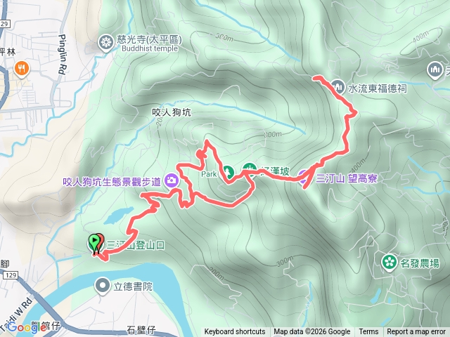 三汀山觀雲嶺430步道-包毛登山2026-01-01預覽圖
