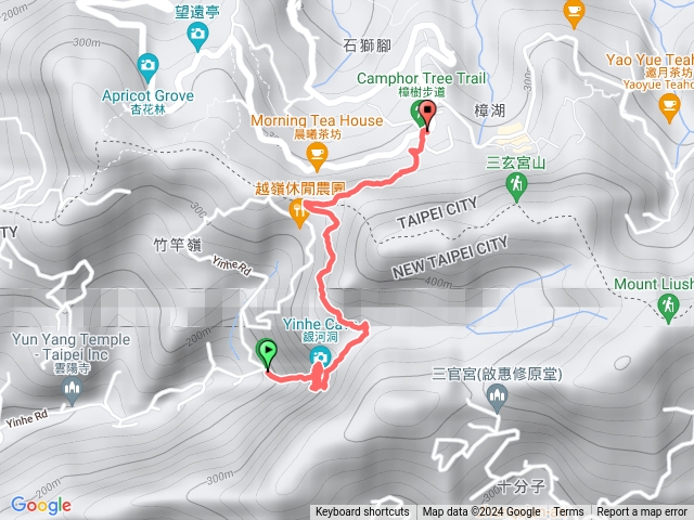 銀河洞越嶺登山步道