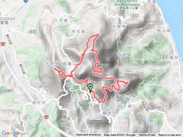 觀音山北橫45牛港稜