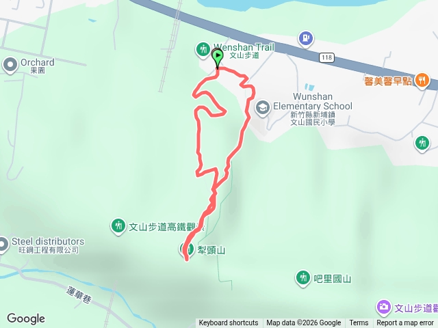 新竹文山步道預覽圖