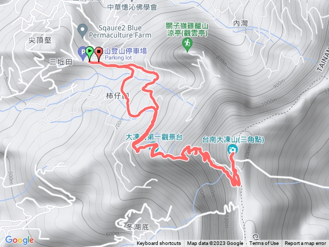 白河-關子嶺-大凍山