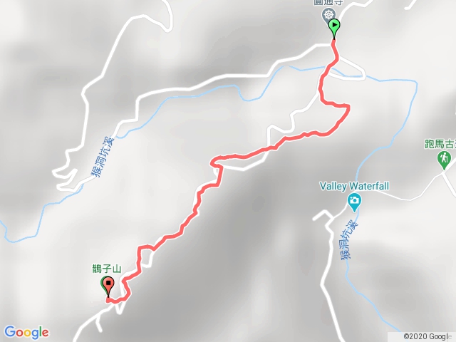 圓通寺走左線上鵲子山2019/12/21