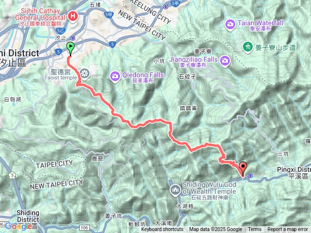 汐止到瑞芳大尖山-菁桐古道預覽圖