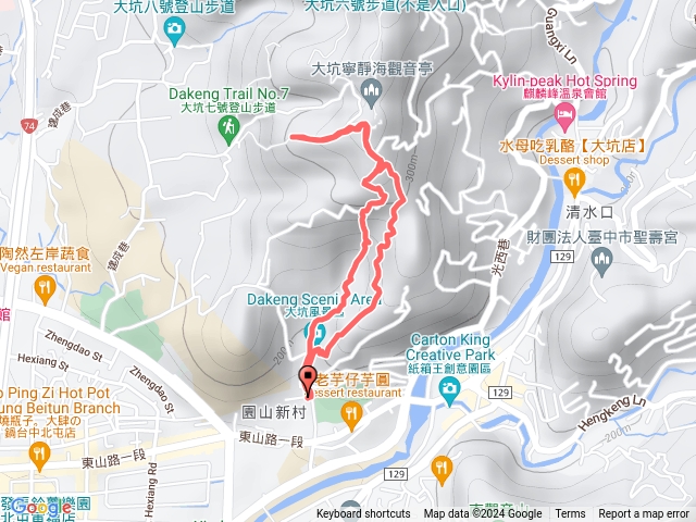 大坑九之一順時上六果園下十號