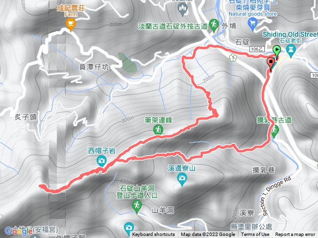 筆架山中撤
