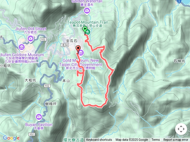 黃金三稜（無耳茶壺山、半屏山）+燦光寮山預覽圖