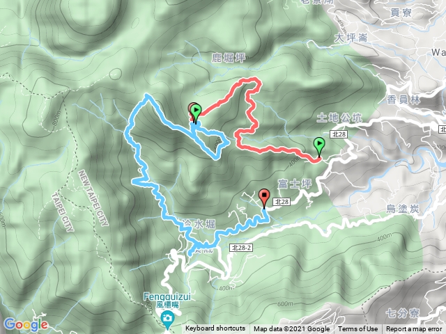 2021/8/15大坪溪底分校-富士坪古道-茶老闆的家-草原-富士坪山-石棚土地公-瑞泉古道-大尖山-林市古道-瑞泉產道-溪底路