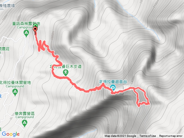 北得拉曼巨木步道