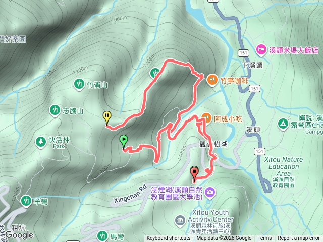 溪頭山