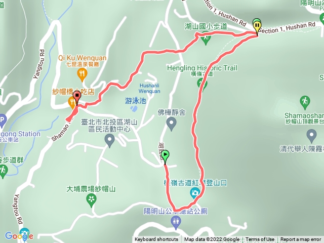 半嶺古道+橫嶺古道+湖山國小步道