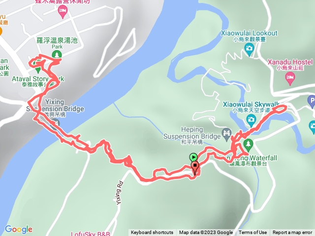 112.4.5小烏來走義興吊橋來回