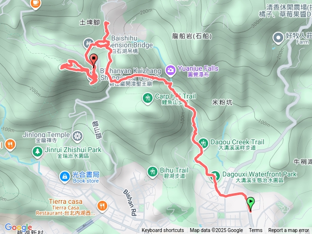 大溝溪-圓覺瀑布-碧山巖-忠勇山預覽圖
