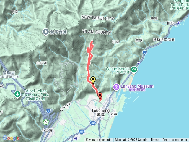 頭圍山礁水坑山預覽圖