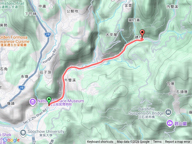 20260517士林原住民文化公園到溪山國小健行