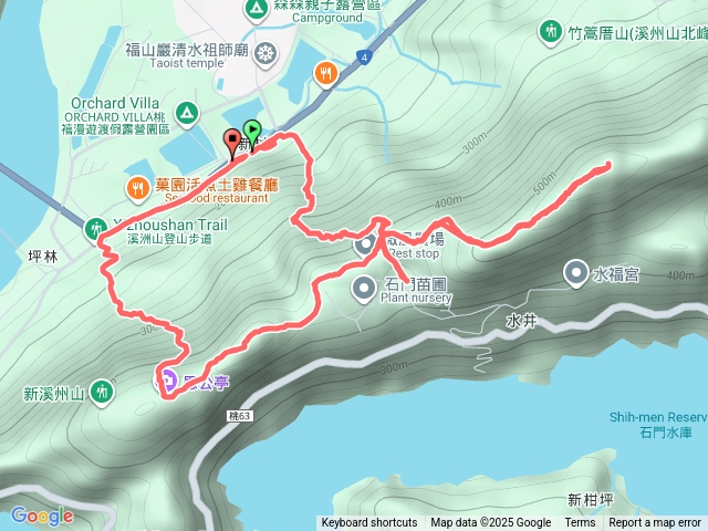 溪洲山步道O型預覽圖