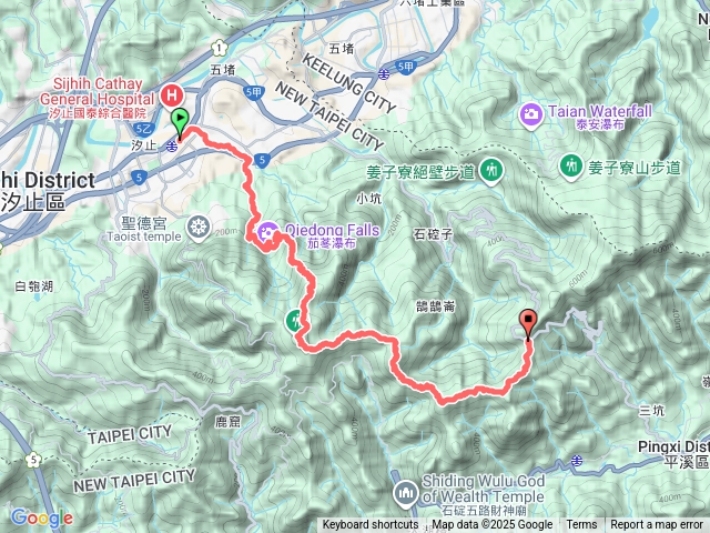 20251116台北天際線第三段之前段：汐止到盤石嶺預覽圖