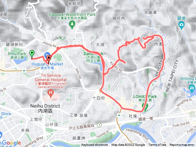 康樂山明舉山連走