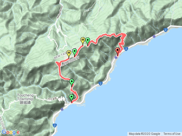 草嶺古道桃源谷大溪進大里出