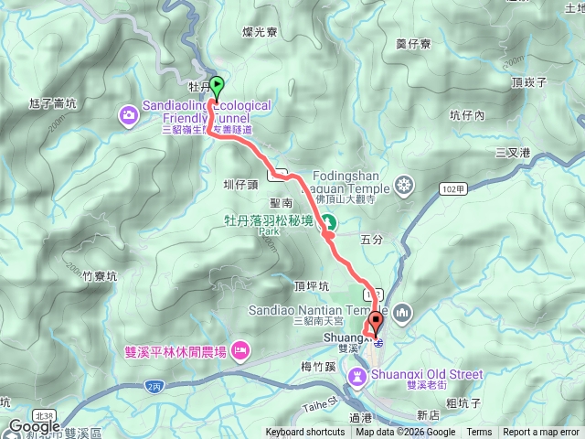 牡丹到雙溪