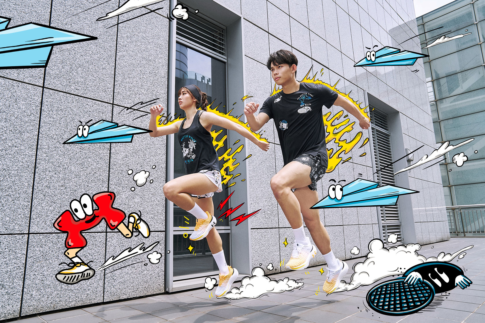 【品牌動態】一開跑就停不下來！UA 全新 WE RUN 跑步中毒系列 邀你一起跑到世界盡頭！