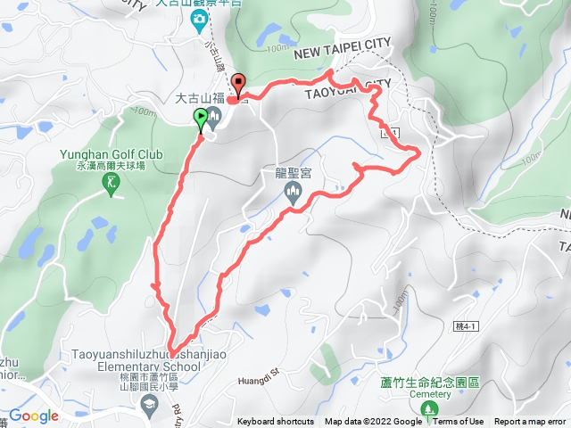 桃園蘆竹 大古山步道