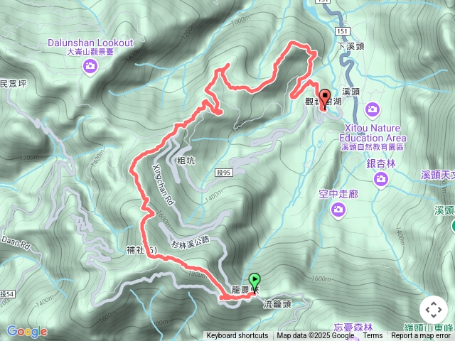 溪頭九連峰