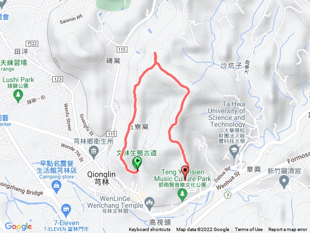 竹林生態古道