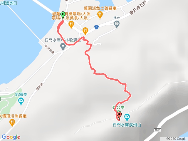 溪洲橋停車場上愚公亭