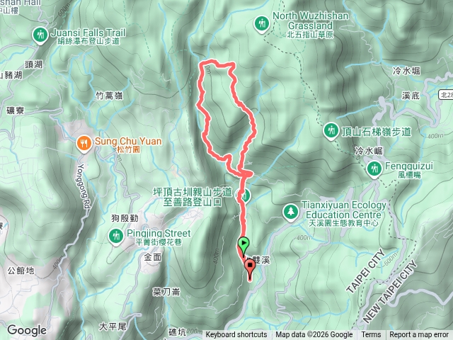荷蘭古道荷蘭嶺內雙溪古道預覽圖