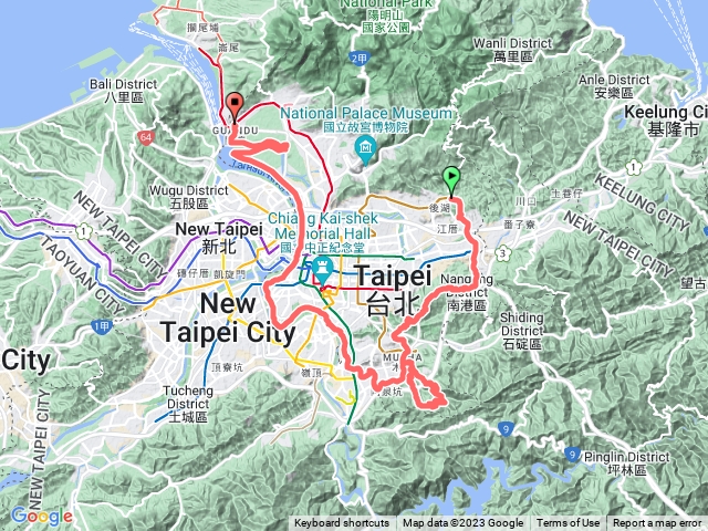 2023臺北大縱走6-8段二刷版