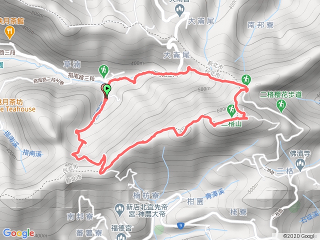 二格山-南邦寮山(草湳O型)