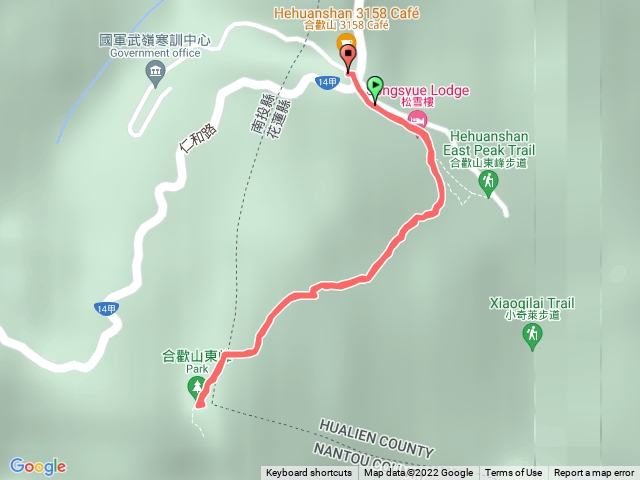 合歡東峰
