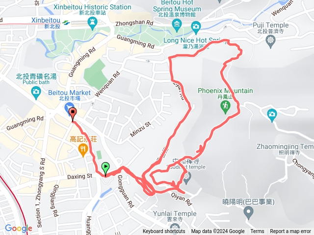 丹鳳山幸福石環走