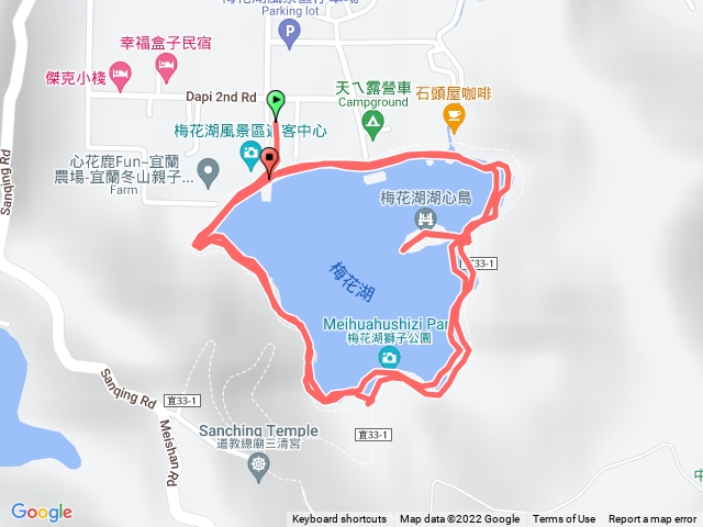 慢行 - 2022 -  步道 # 23 - 梅花湖步道電動自行車遊