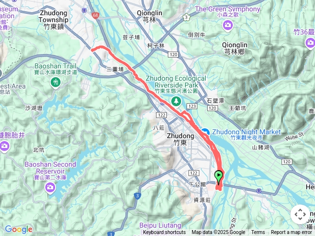 櫻花半馬（竹東河濱運動公園）