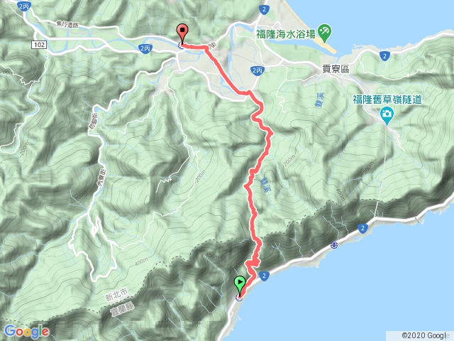 淡蘭古道北路（大里至貢寮）