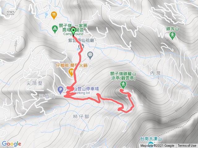 紫雲寺至雞籠山