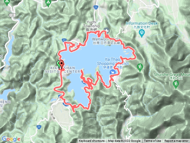 日月潭環湖