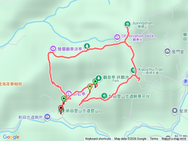 新田登山步道預覽圖