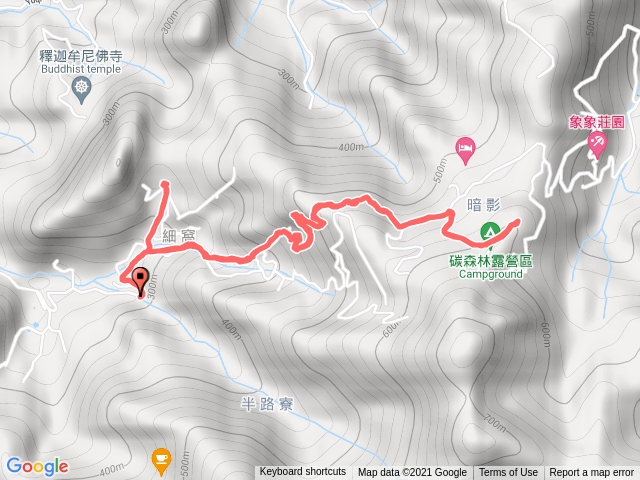 苗栗縣公館鄉阿畢崎古道及銃庫山