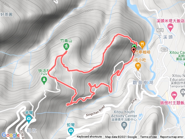 20210725溪頭山、 竹崙山、 致騰山