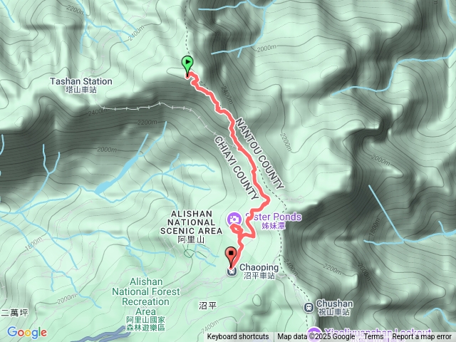 小百岳集起來塔山步道(大塔山)(下山)