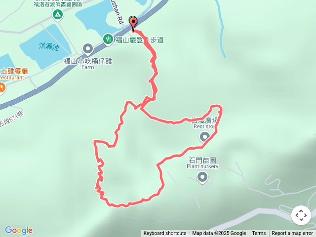 福山巖左上竹林微風右下時鍾尾