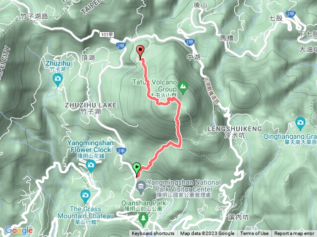 苗圃 七星山主峰 小油坑