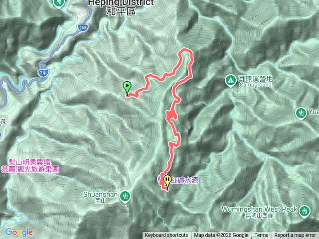 閂山鳴鈴之730林道預覽圖