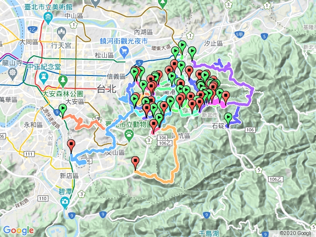 2020.5.21大豐山、更寮脚山、山豬窟尖、土庫岳、更寮古道、栳寮古道