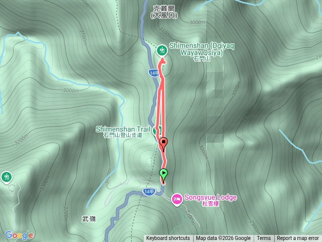 合歡石門山預覽圖