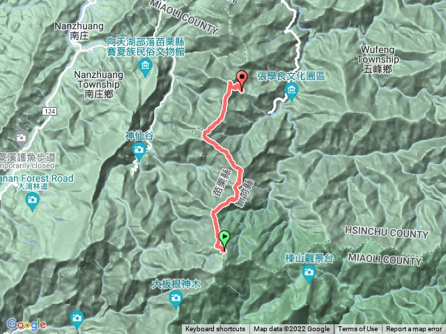 鹿南比大鳥(五峰天際線)