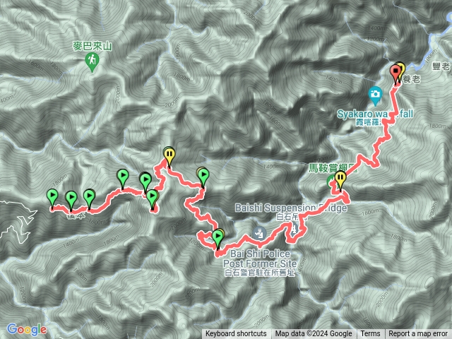 霞喀羅古道全段-石鹿->養老